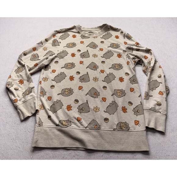 Pusheen Tops - Pusheen Fall/Autumn Printed Crewneck Sweatshirt Women's Size Medium via